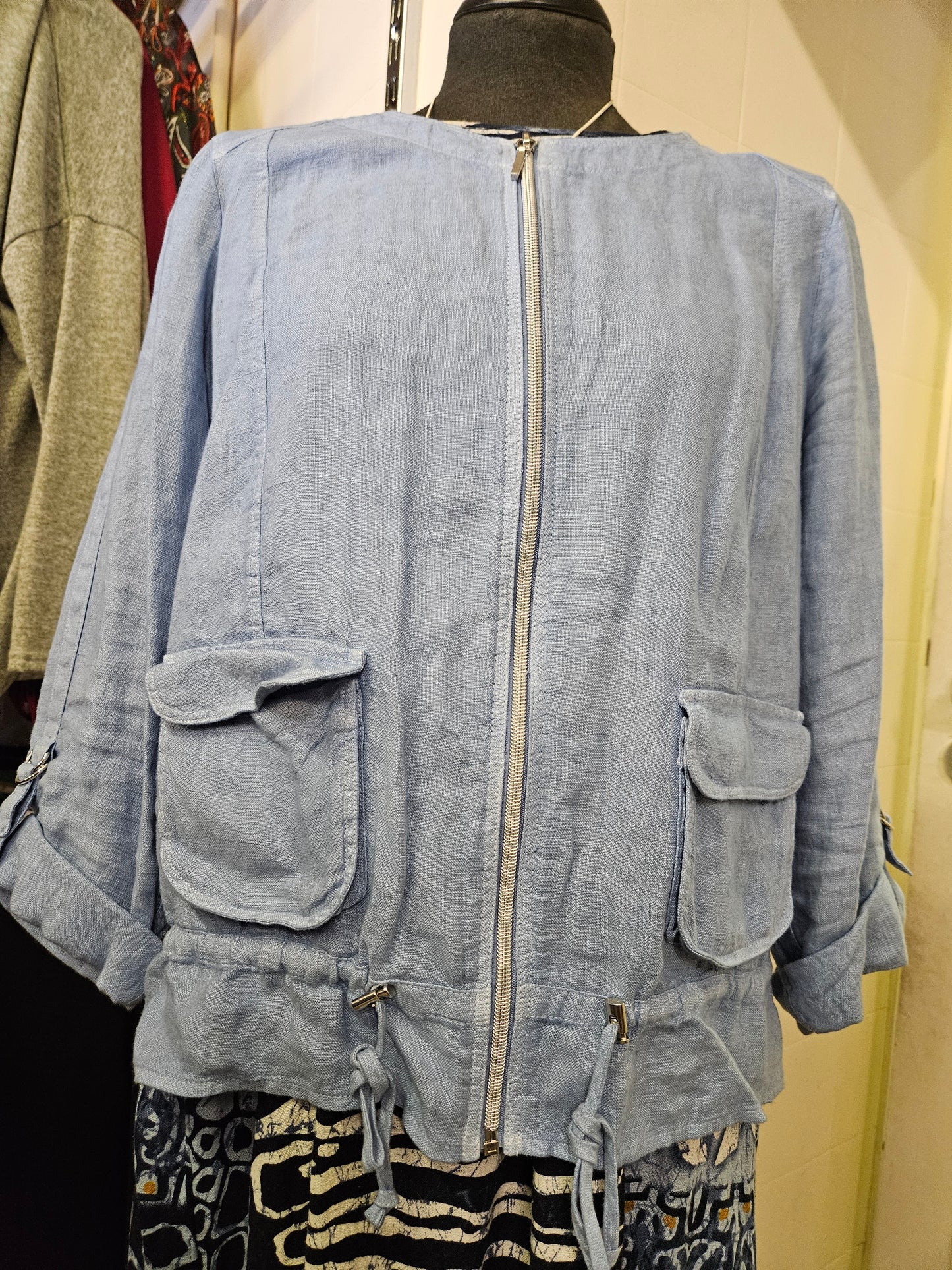 JustWhite, designer, unusual, light jacket, size M