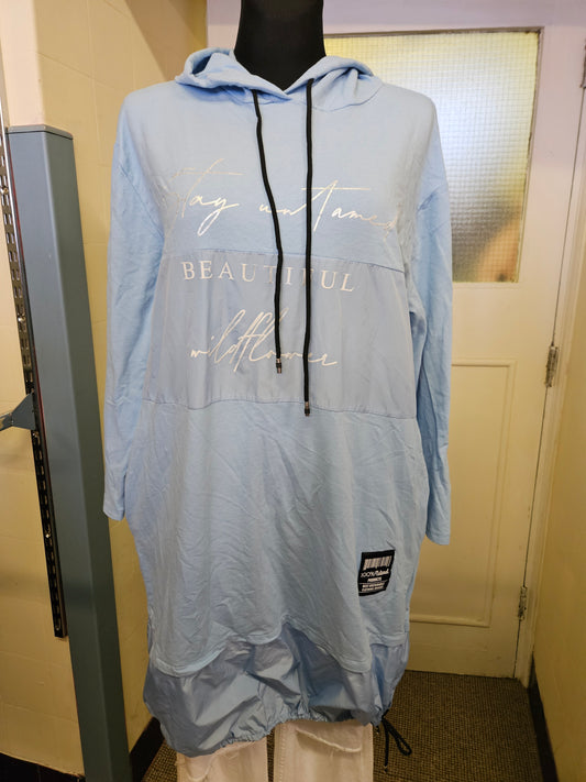 Made in Italy, Hooded long top, size M/L