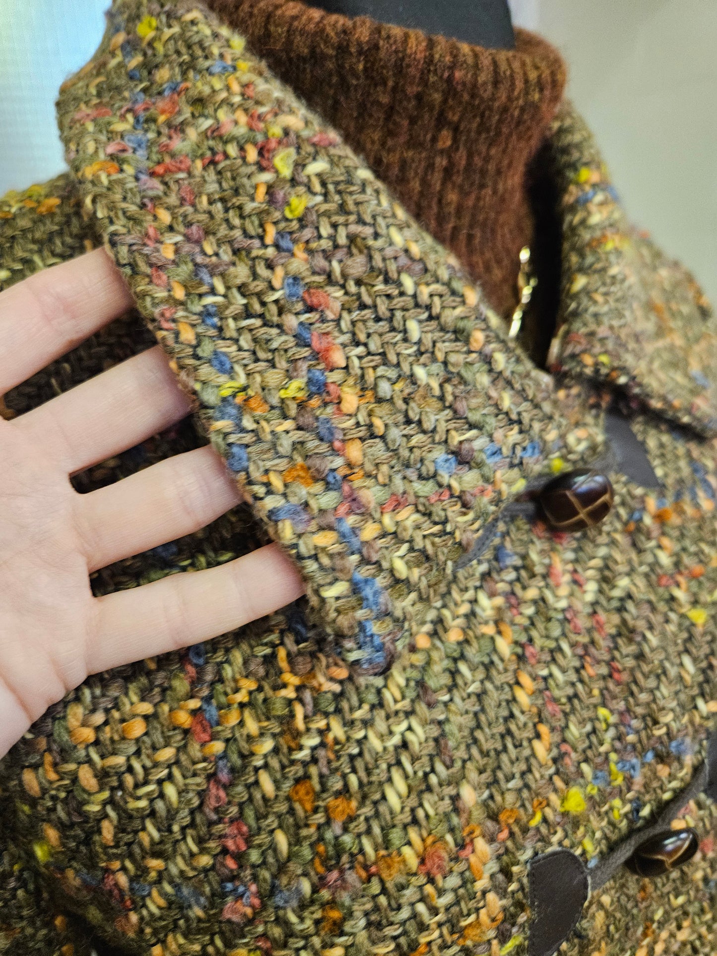 PerUna, 24% wool jacket, size 12