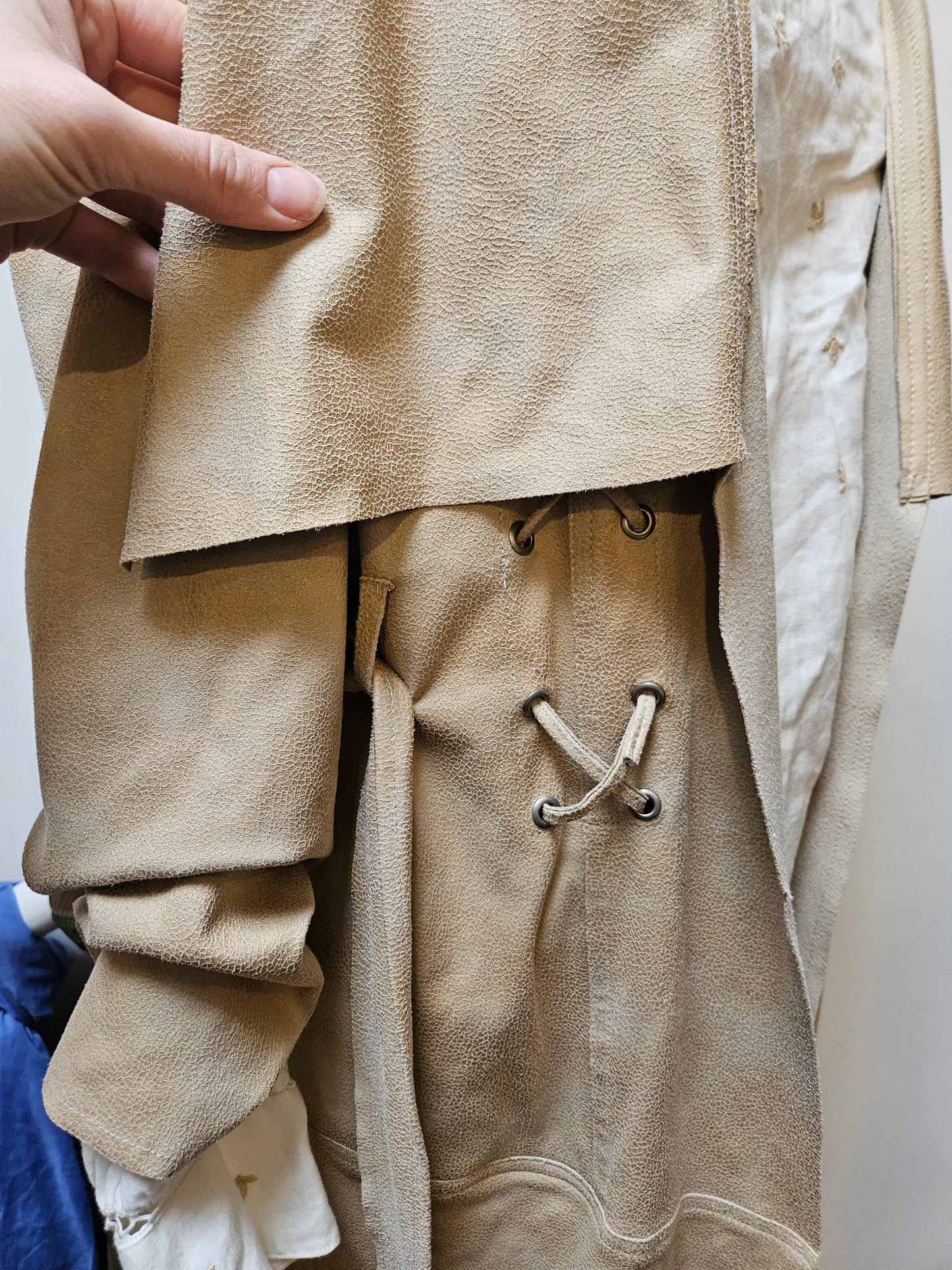 Rever Mill, suede look jacket, Italian brand, size 18