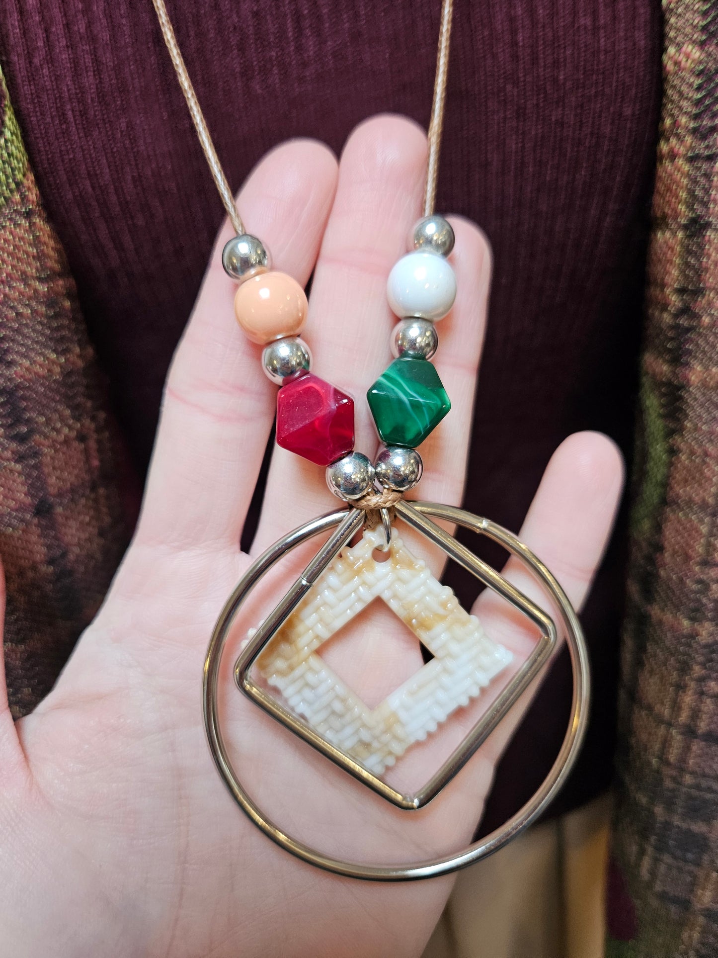 Colourful necklace
