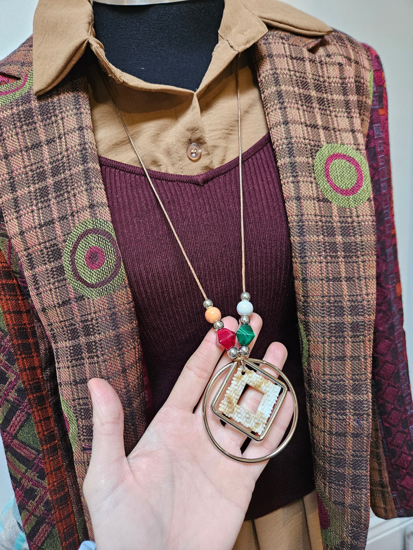 Colourful necklace
