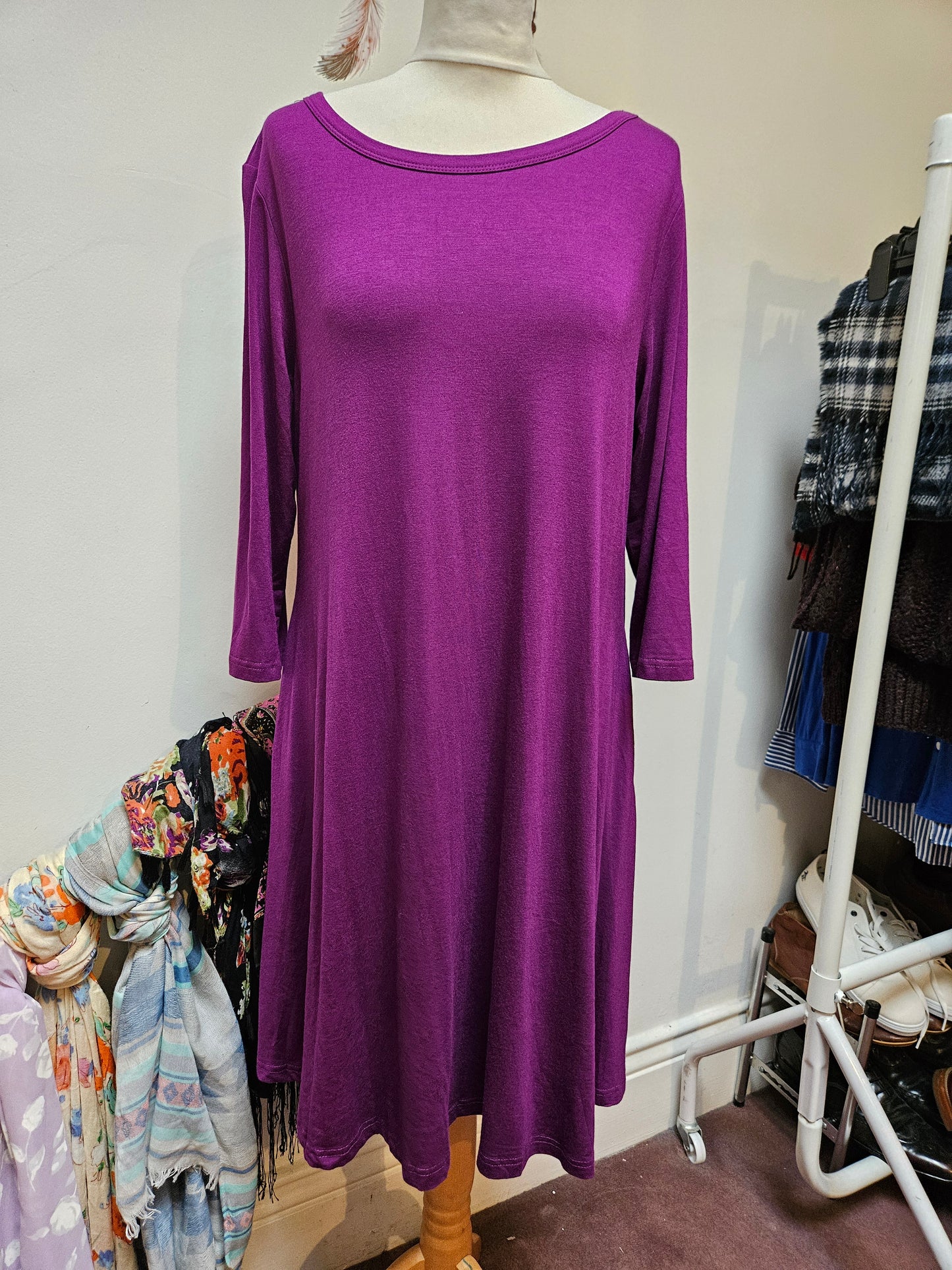 Anelune, 95% rayon, new dress, size XL