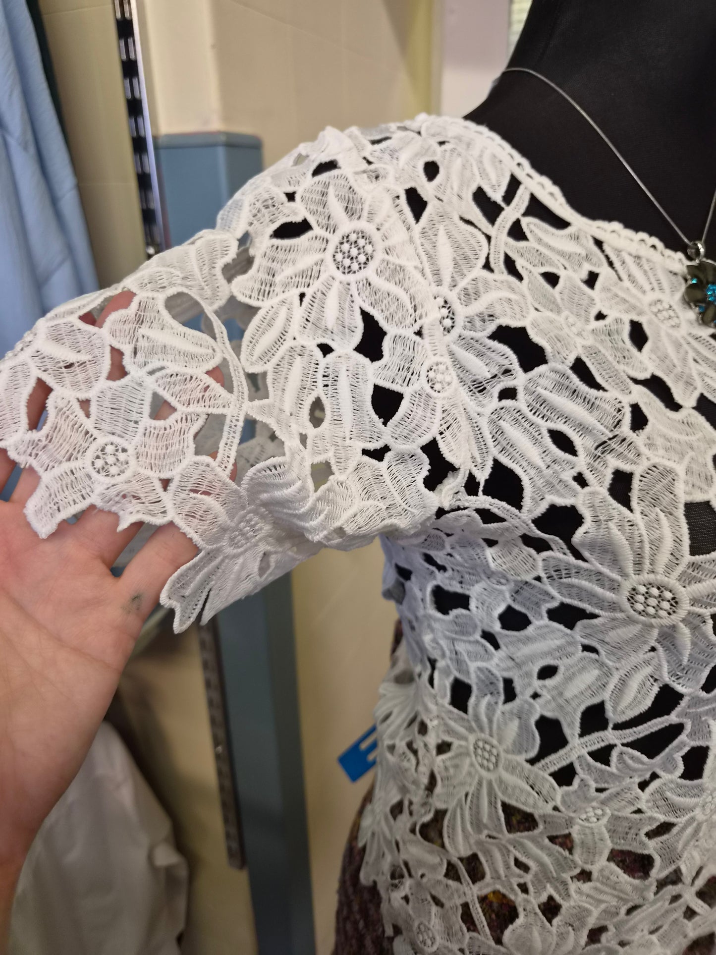 Atmosphere, lace top, size S