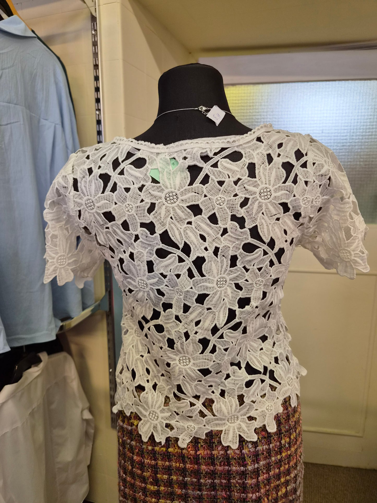 Atmosphere, lace top, size S