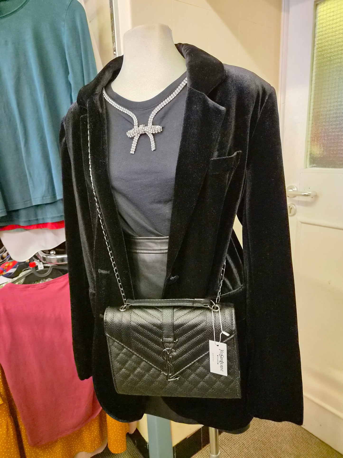 Designer inspired bag, new