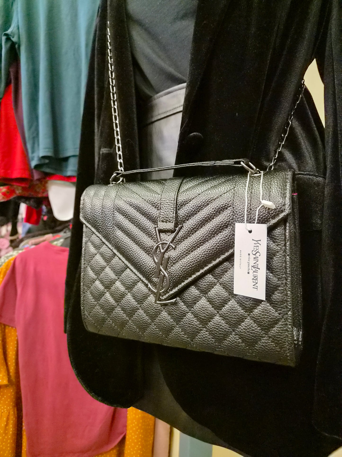 Designer inspired bag, new