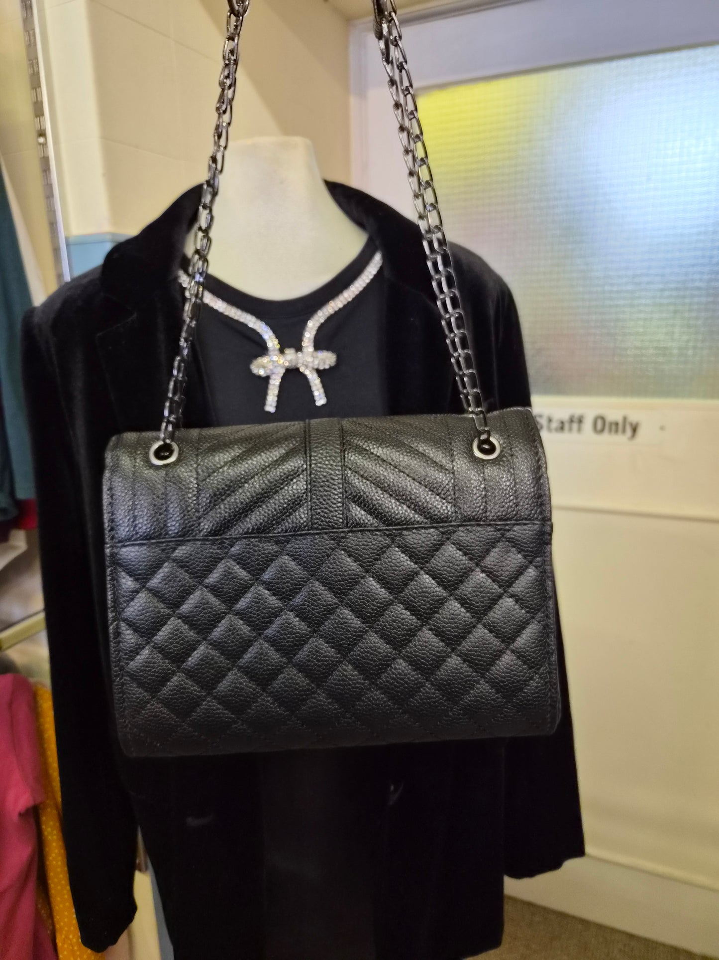 Designer inspired bag, new