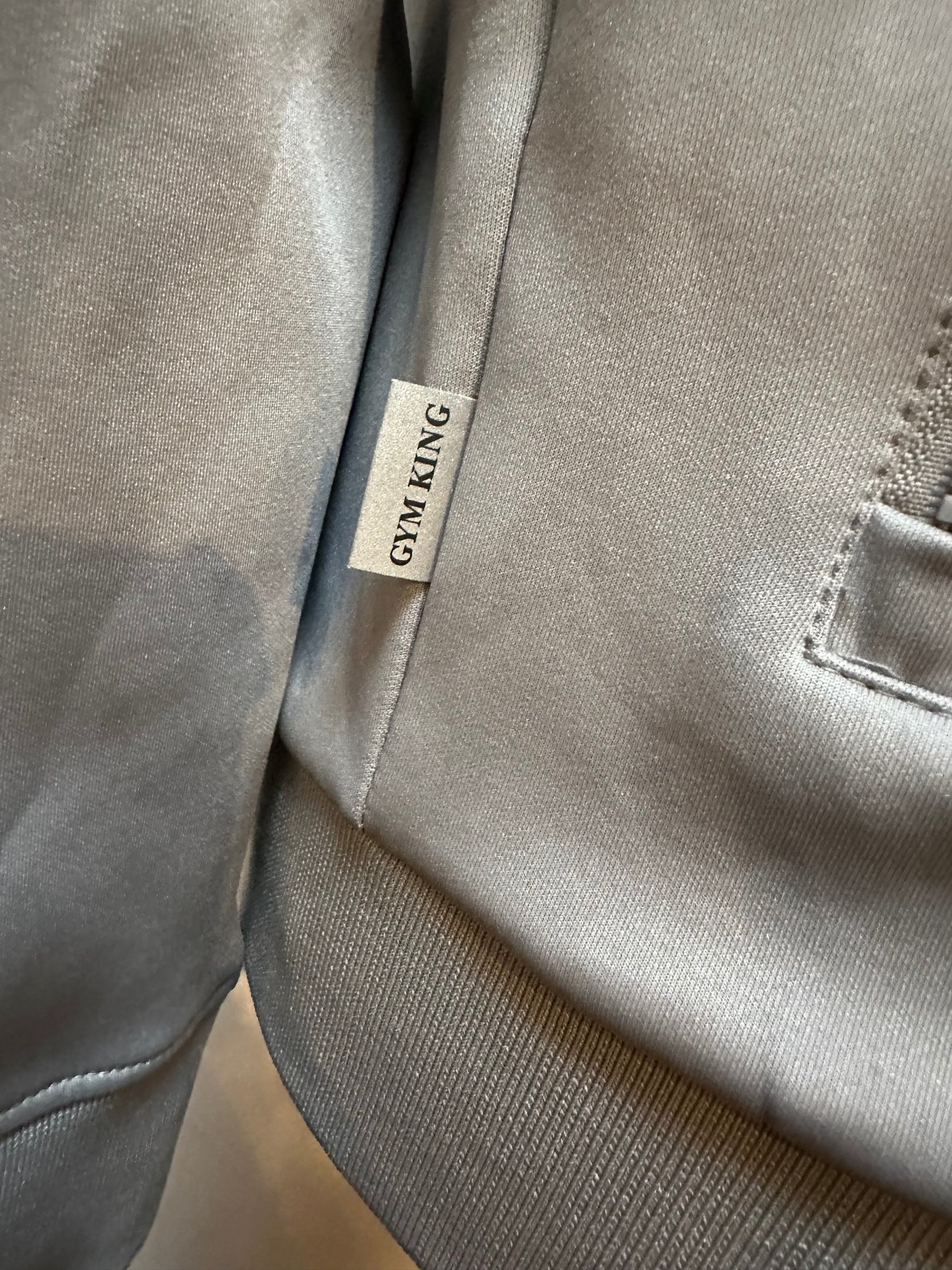 Gym King Reflective Zip Up Size L but more like M/L