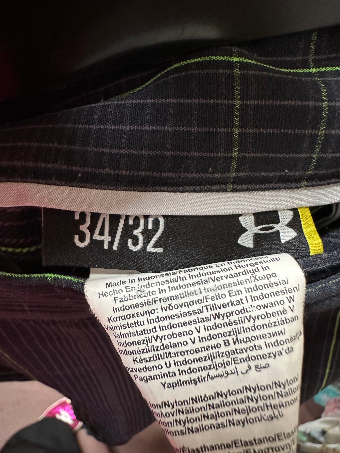 Under Armour Golf Trousers Size 34/32
