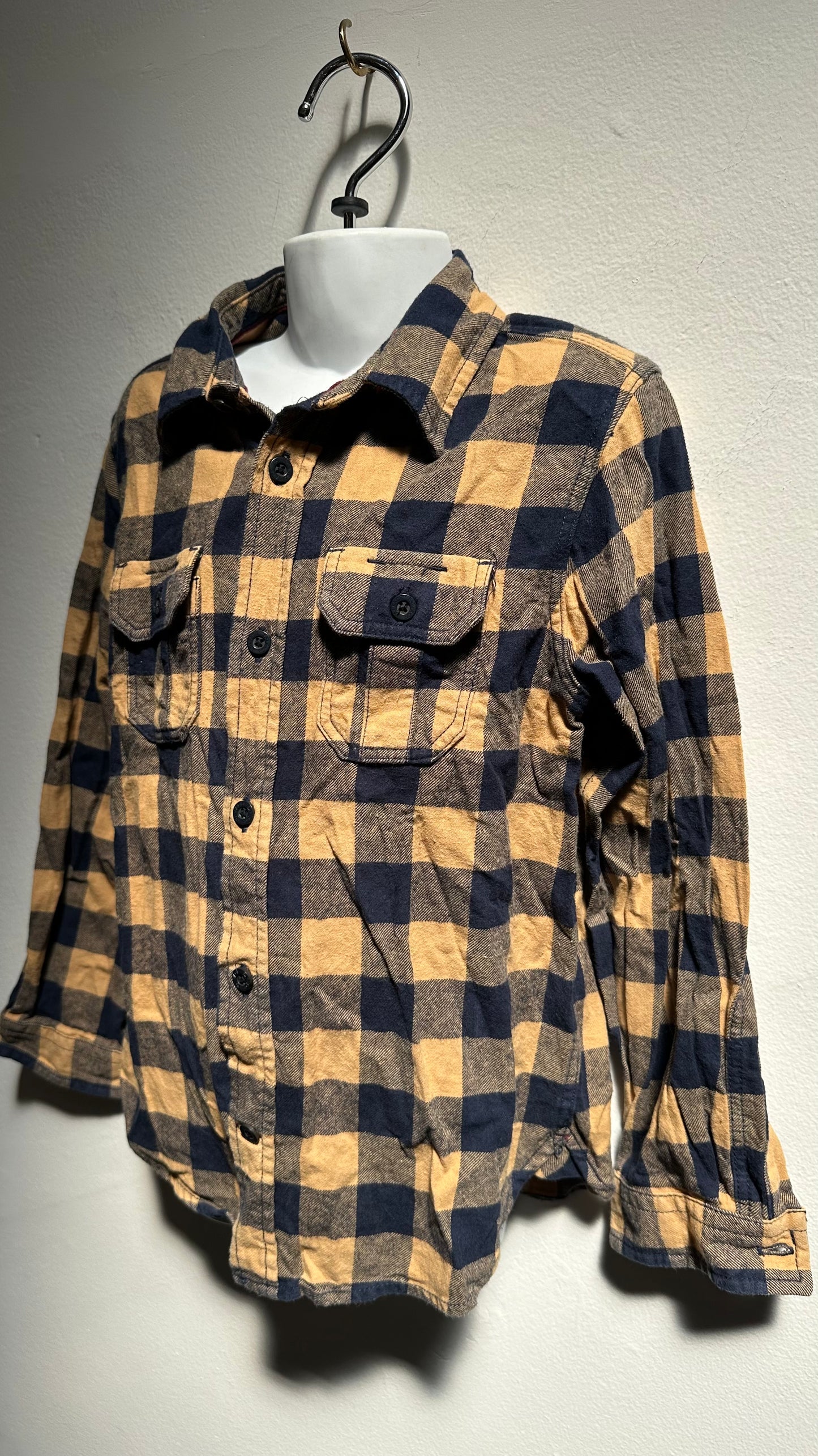 Fatface Check Shirt 100% Cotton Age 6-7
