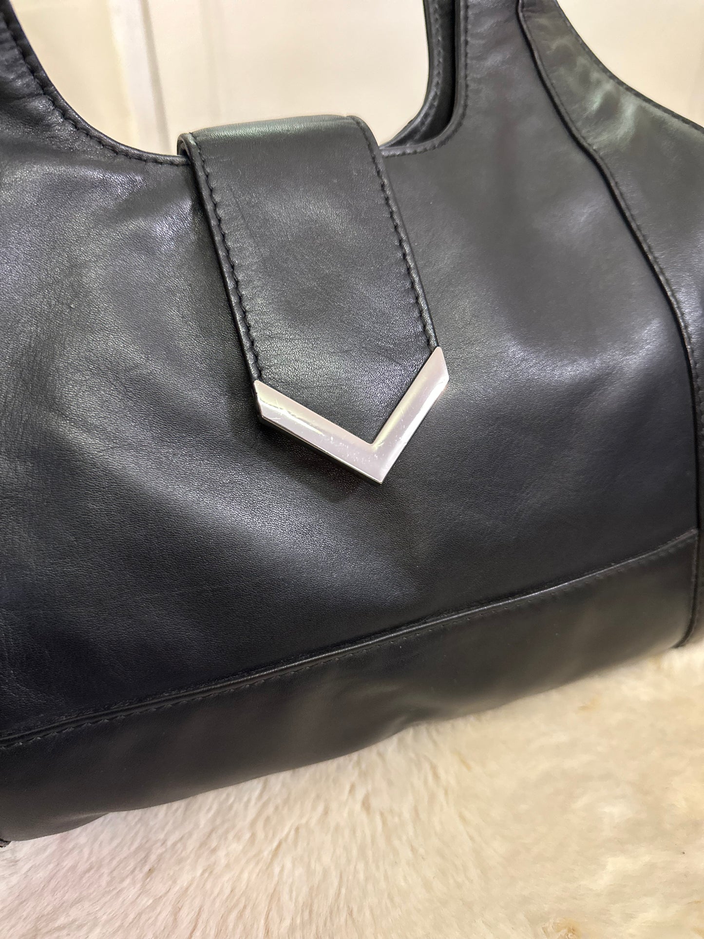 M&S Real Leather Bag, Immaculate Condition