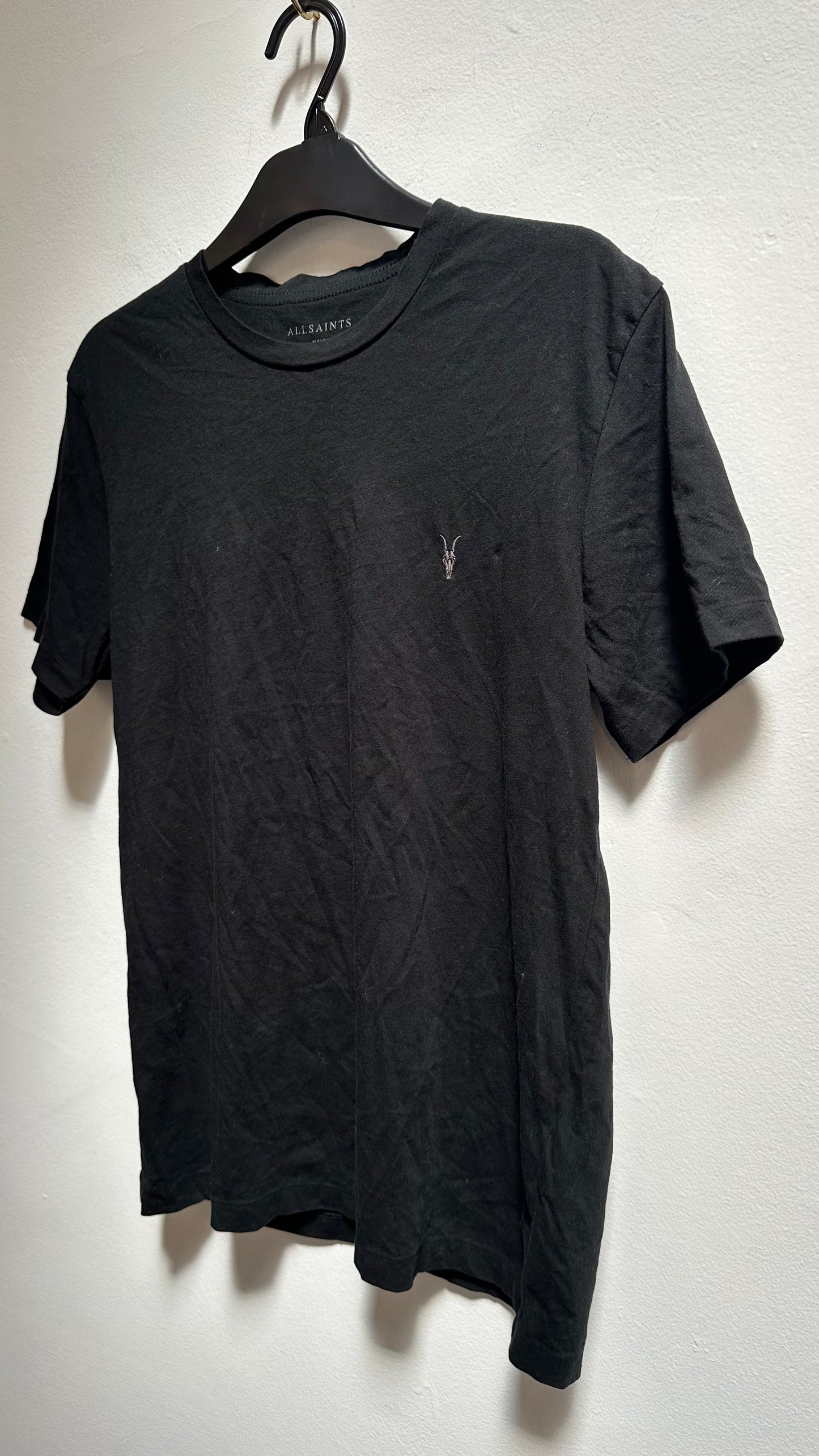 Designer All Saints 100% Cotton Tshirt Size S