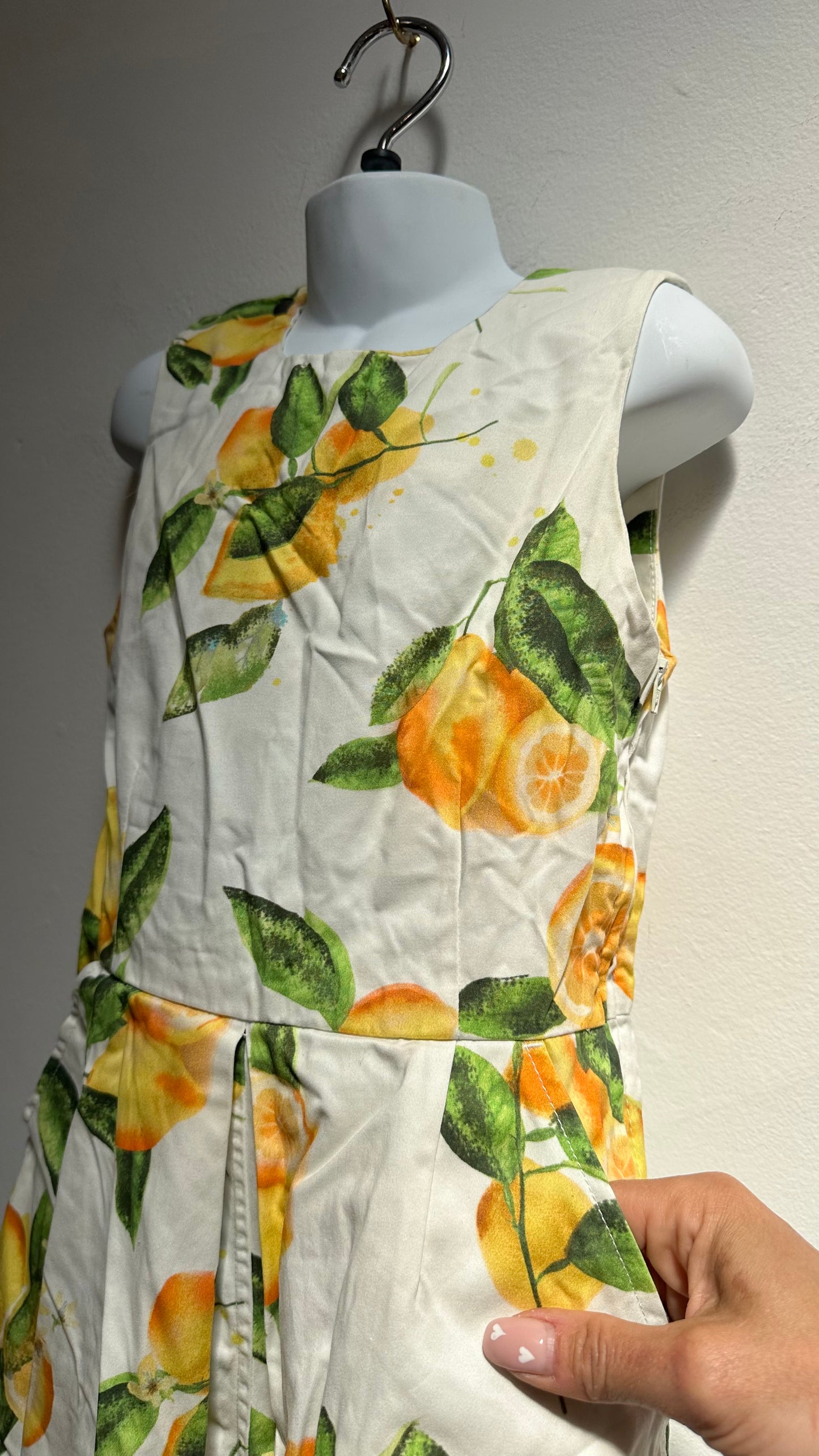Next Lemon 100% Cotton Romper Age 8