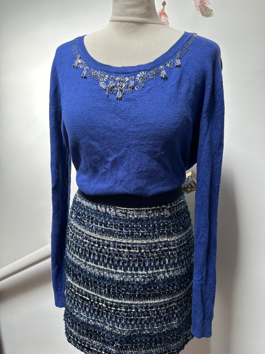 Savida Blue Jumper, Size L