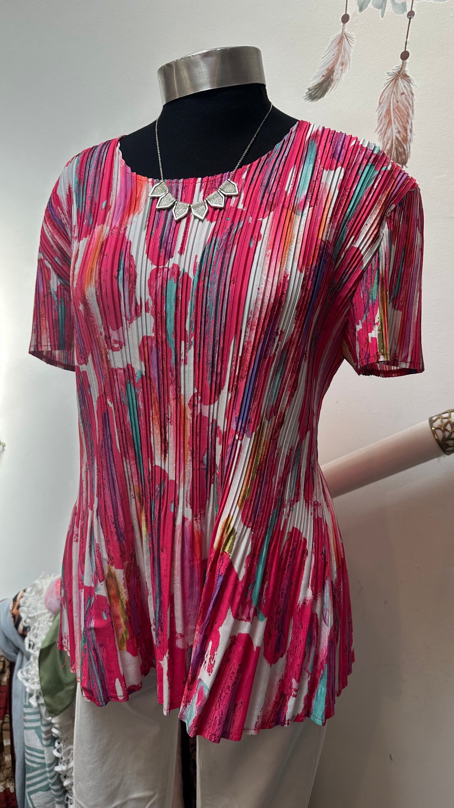 Mudflower Pliseé Top Size M/L