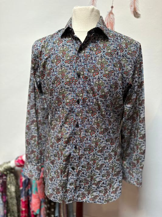 Designer Gianni Feraud 100% Cotton Shirt Size M