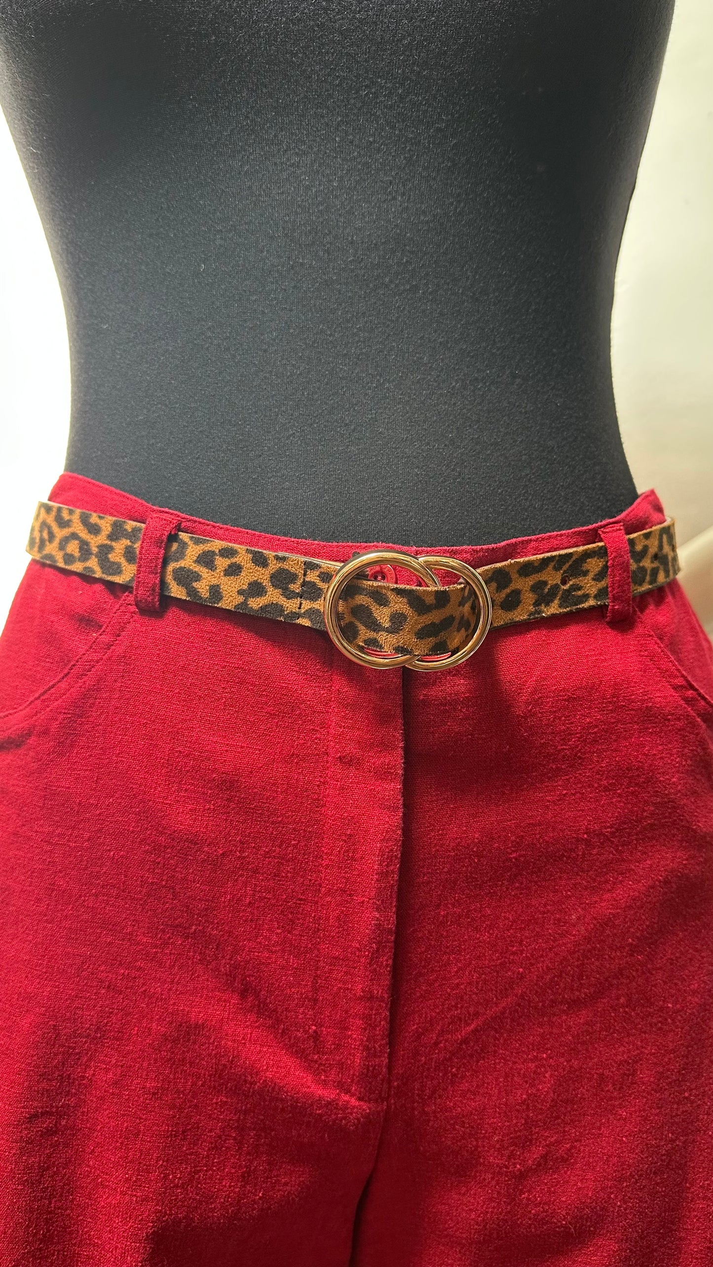 Gerard Linen Blend 2 Piece Size 10 (belt not included)