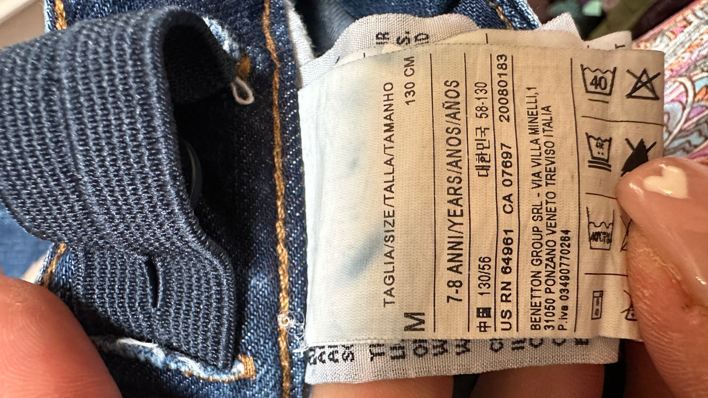 Benetton Jeans Age 7-8