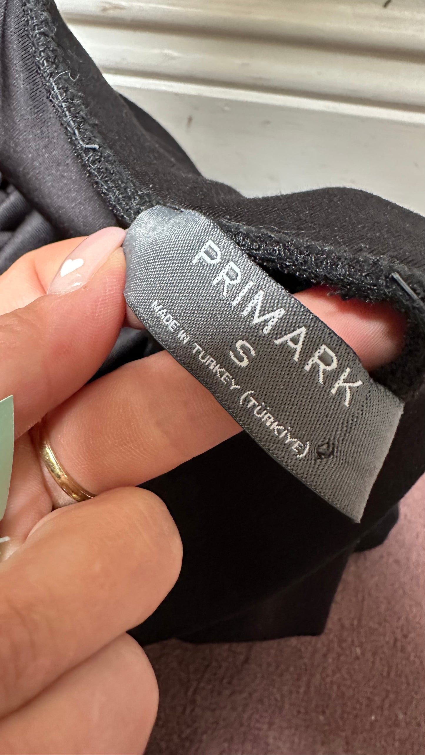 Primark Black Wide Leg Trousers Size S (some signs of wear, see last photo)
