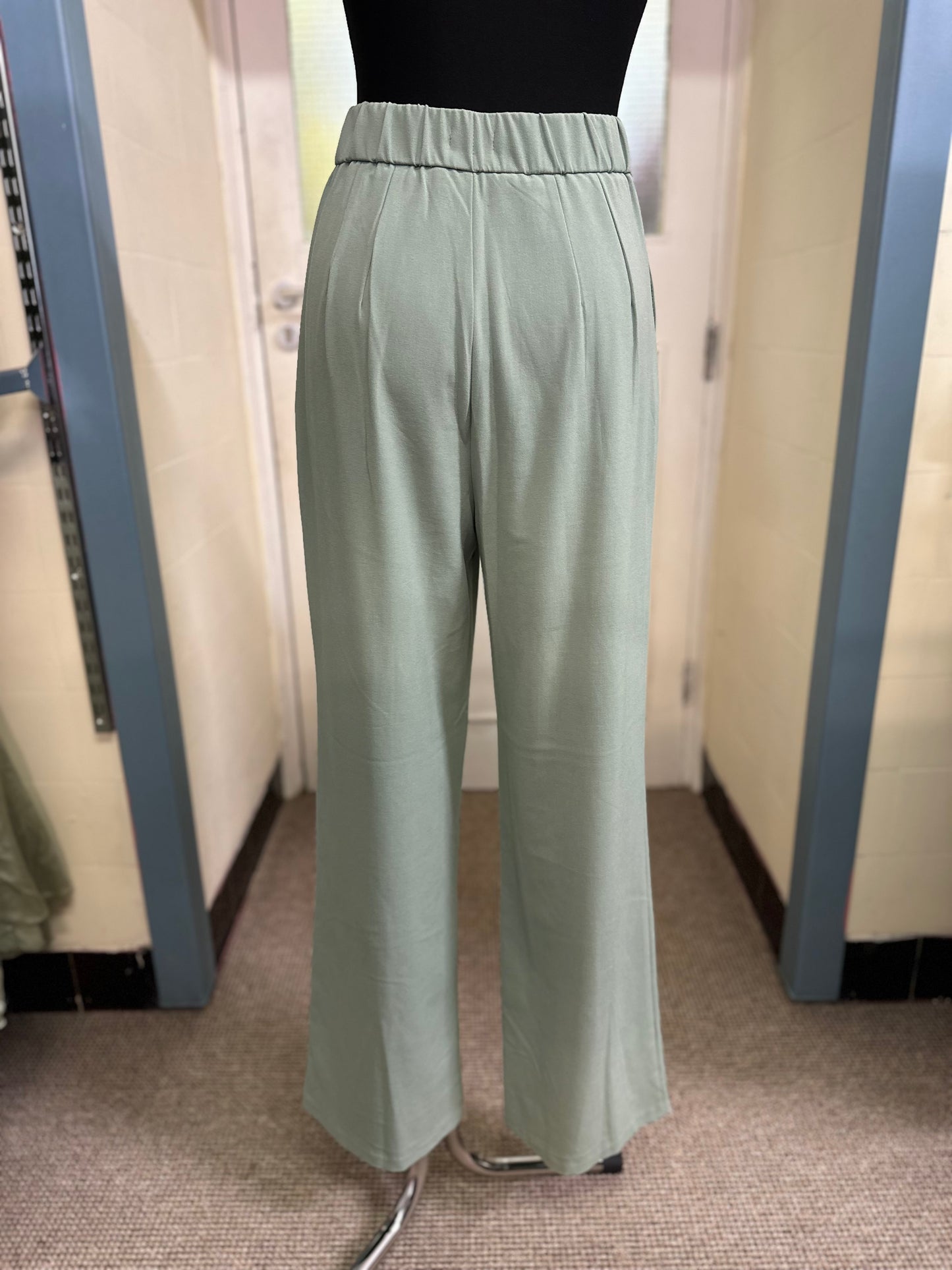 Stradivarius Sage Green Trousers Size 8