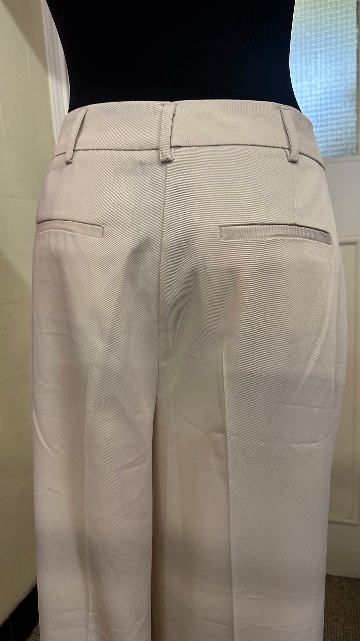 Paul Costello Cream Trousers Size 14