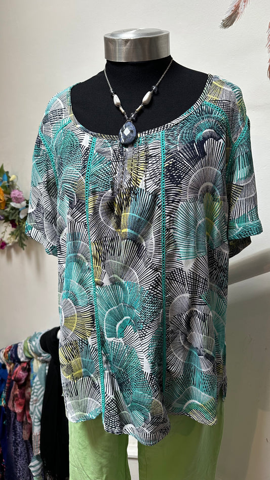 Just Elegance Top Size 16