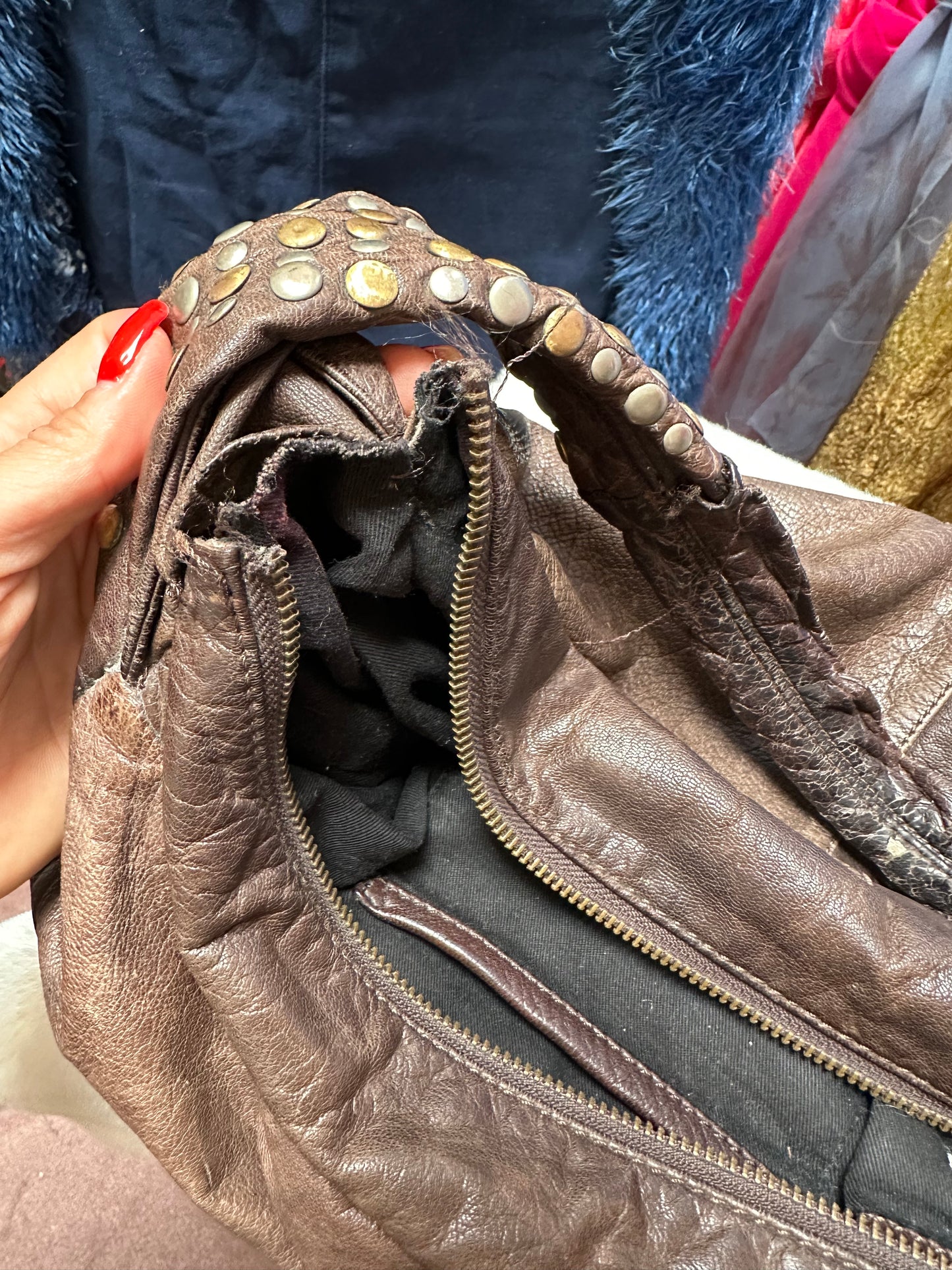 Monsoon Real Leather Bag Zip is not working