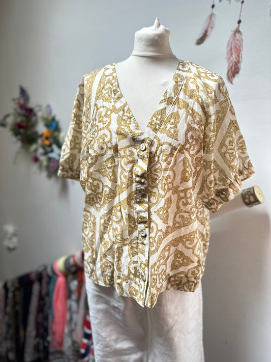 Next Lyocell Top Size 18