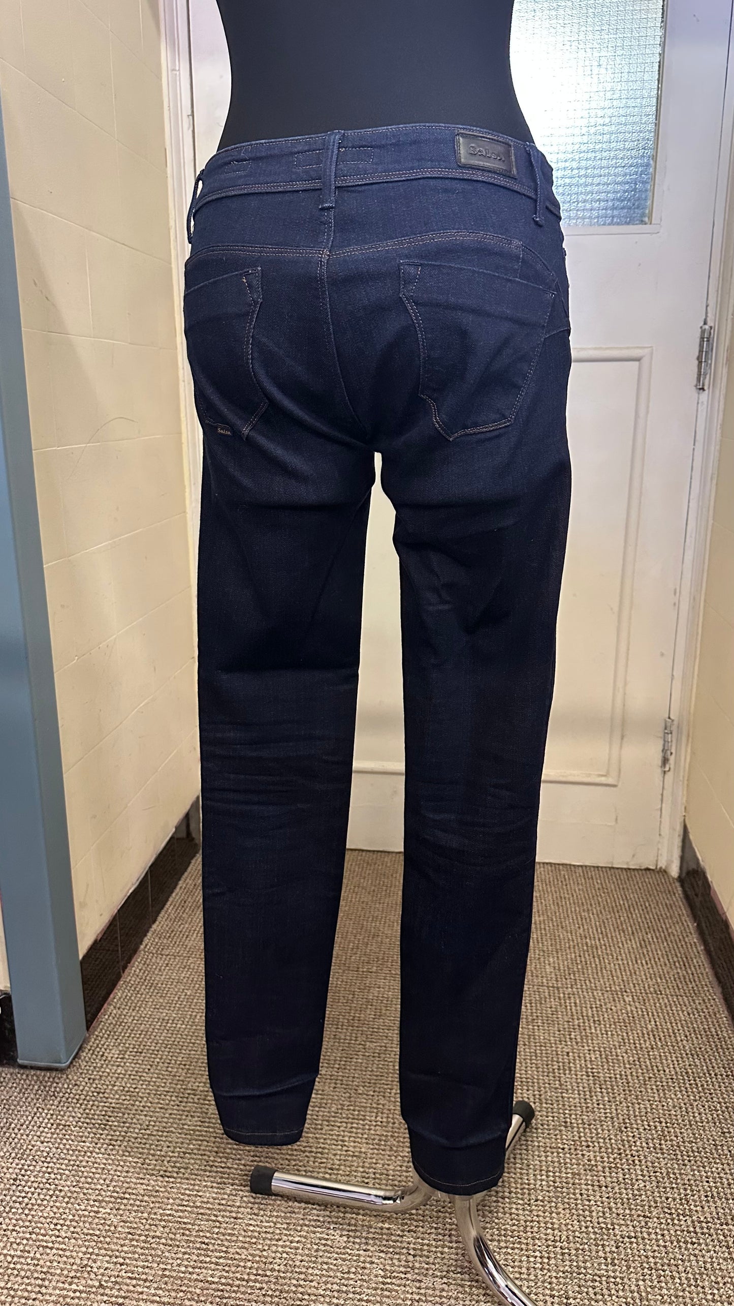 Salsa Push Up Wonder Jeans Size 10/12 (were worn turned up but just need an iron)