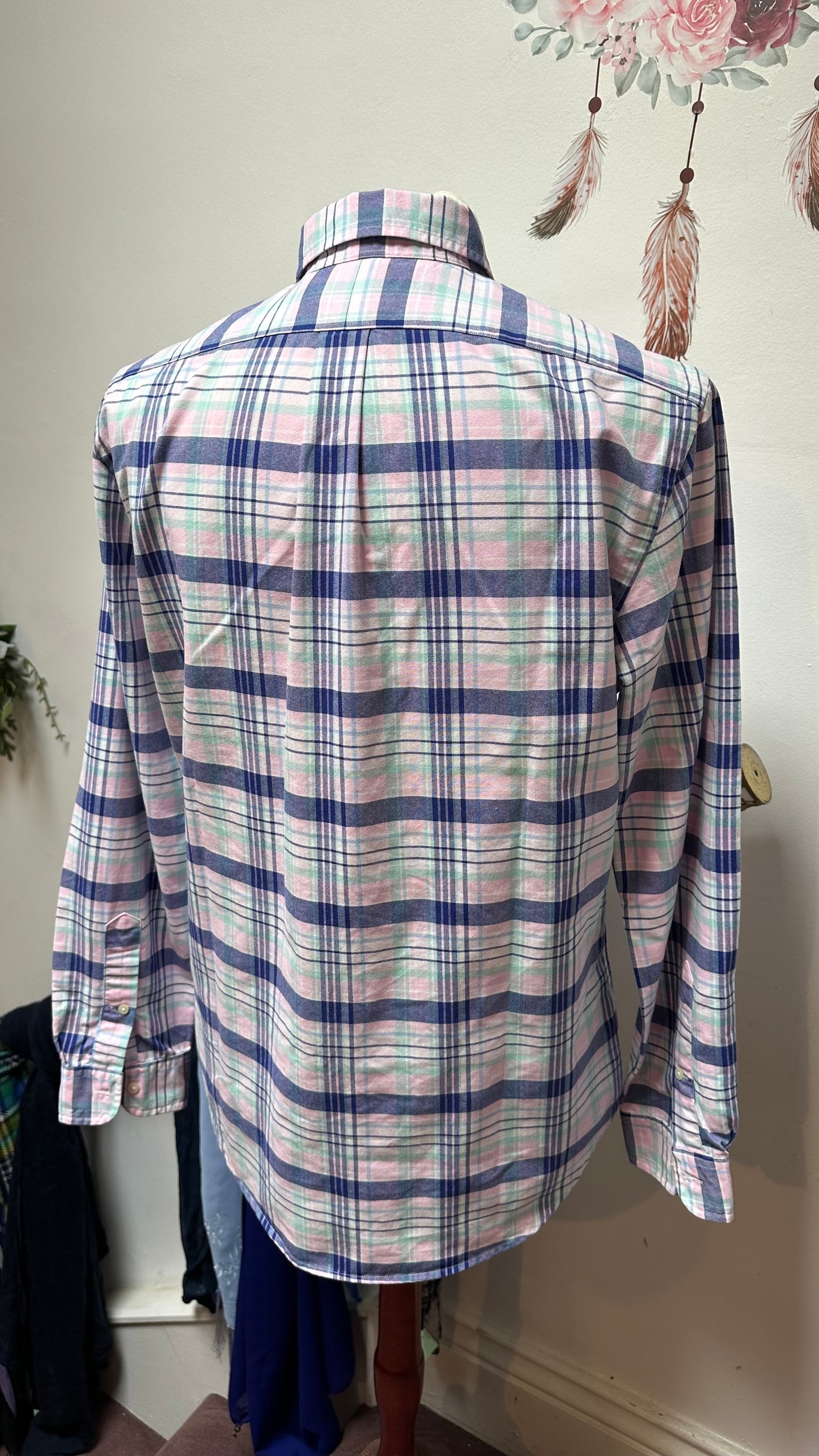 Designer Ralph Lauren 100% Cotton Shirt Size L