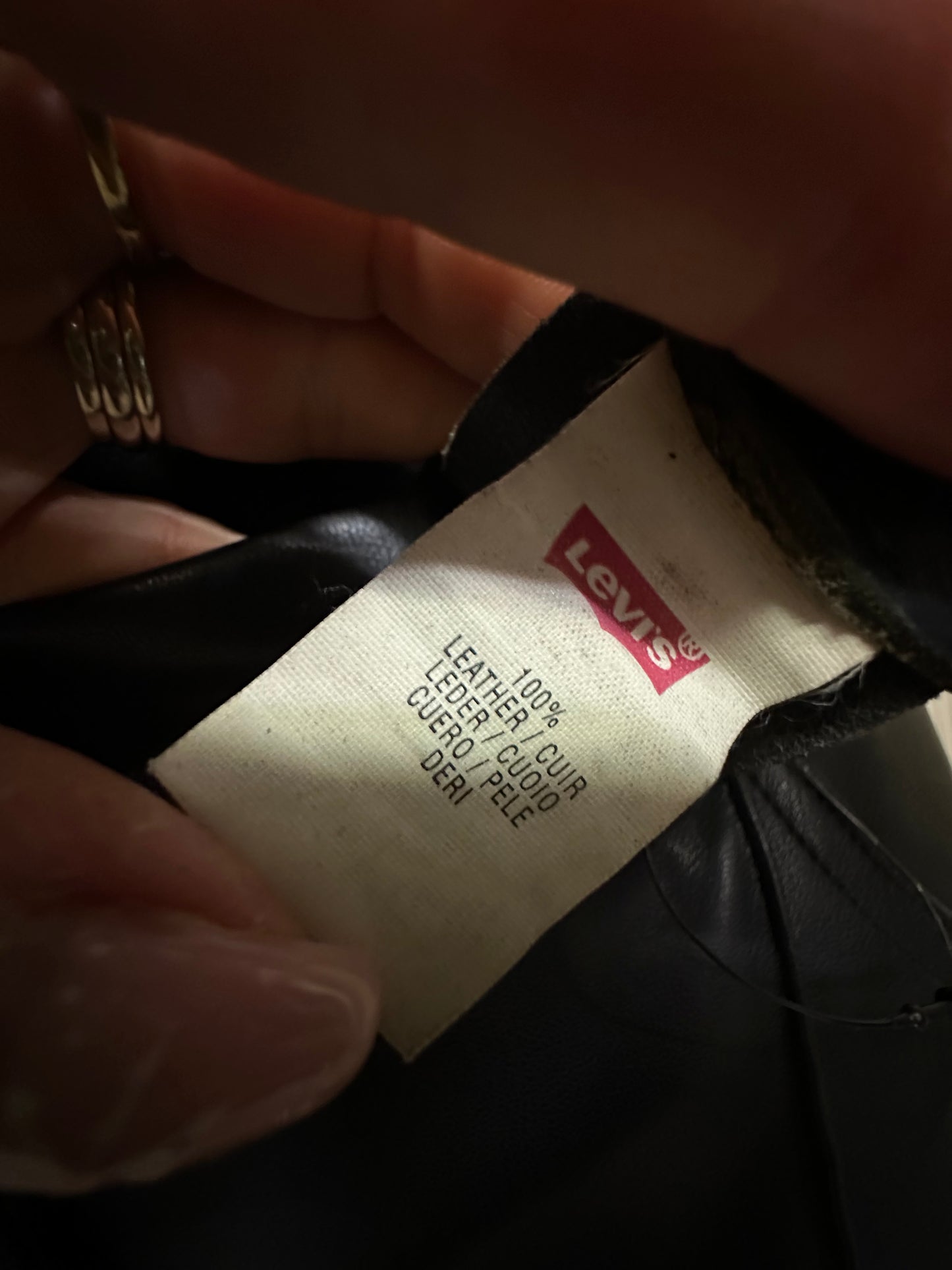 Levi’s Leather Belt 34” As New