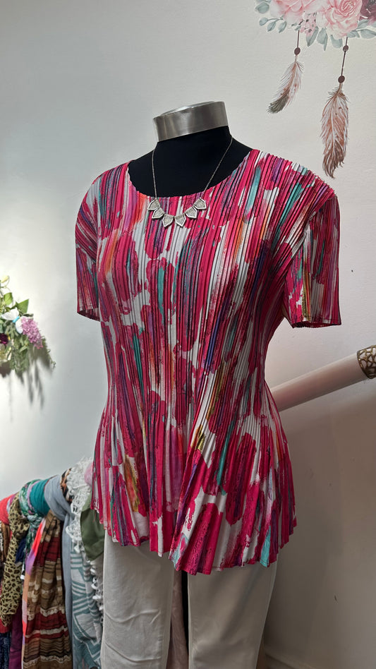 Mudflower Pliseé Top Size M/L