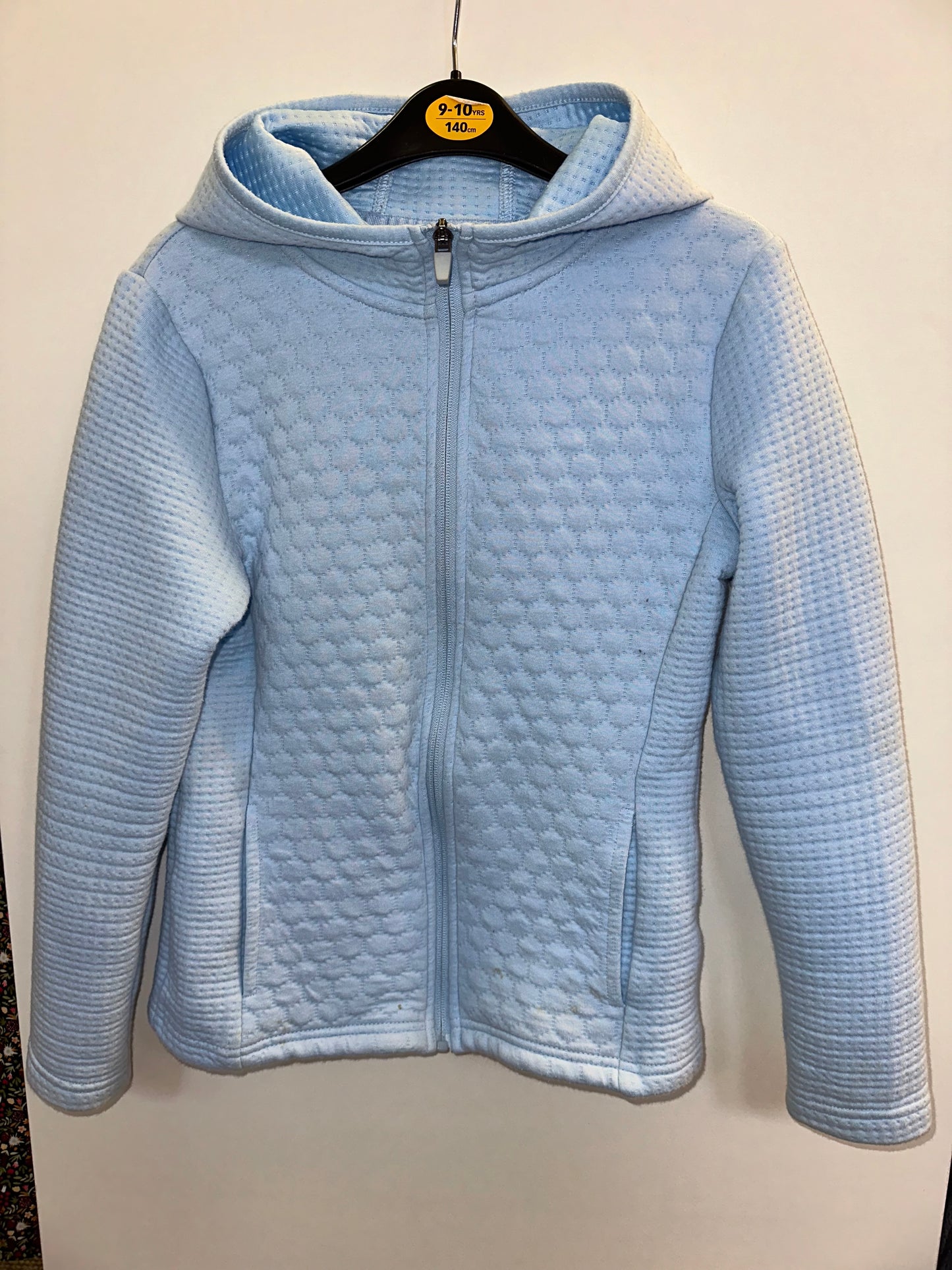 Dunnes Pale Blue Zippy, Age 10-11