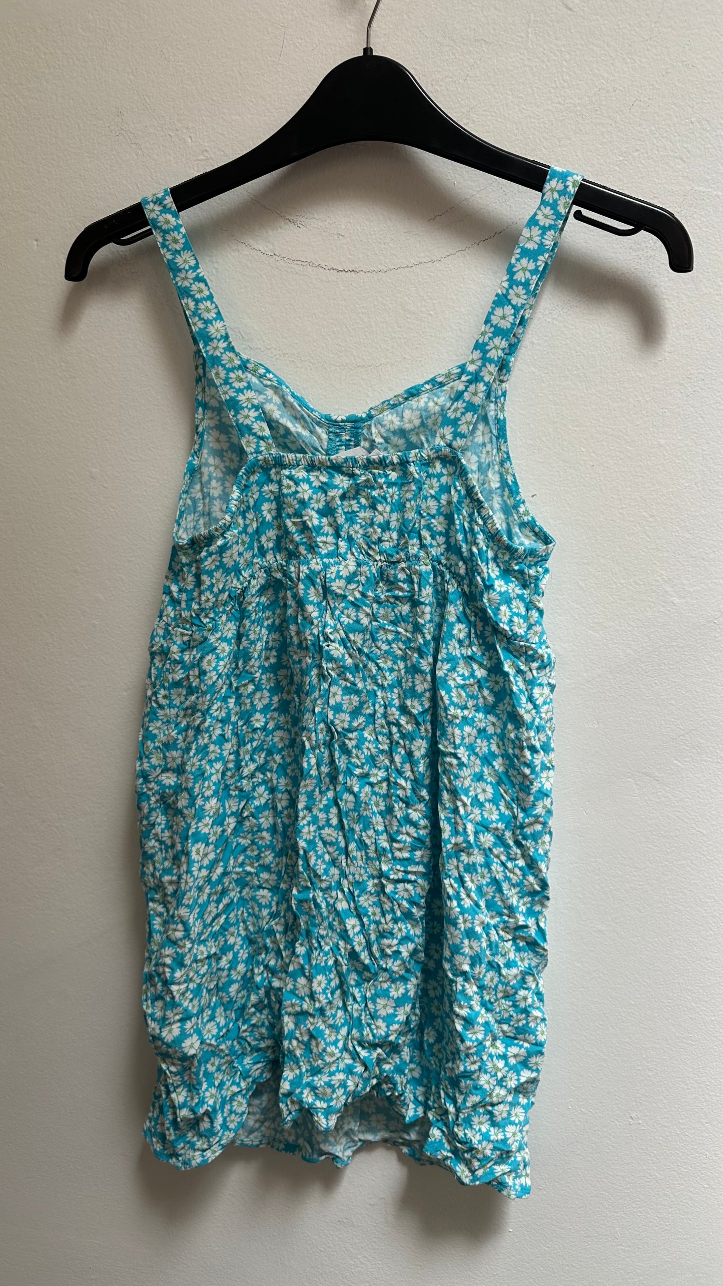 Primark Turquoise Floral Dress Age 10-11