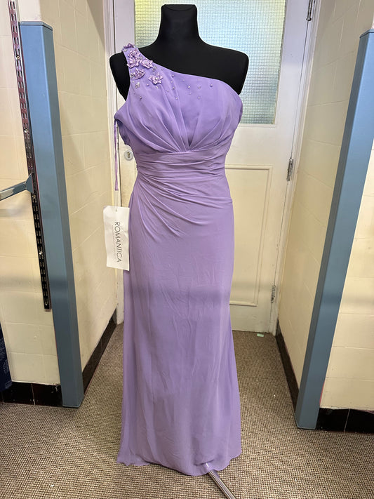 Romantica Lavender Occasion Dress New with Tags Size 8 but definitely small fitting