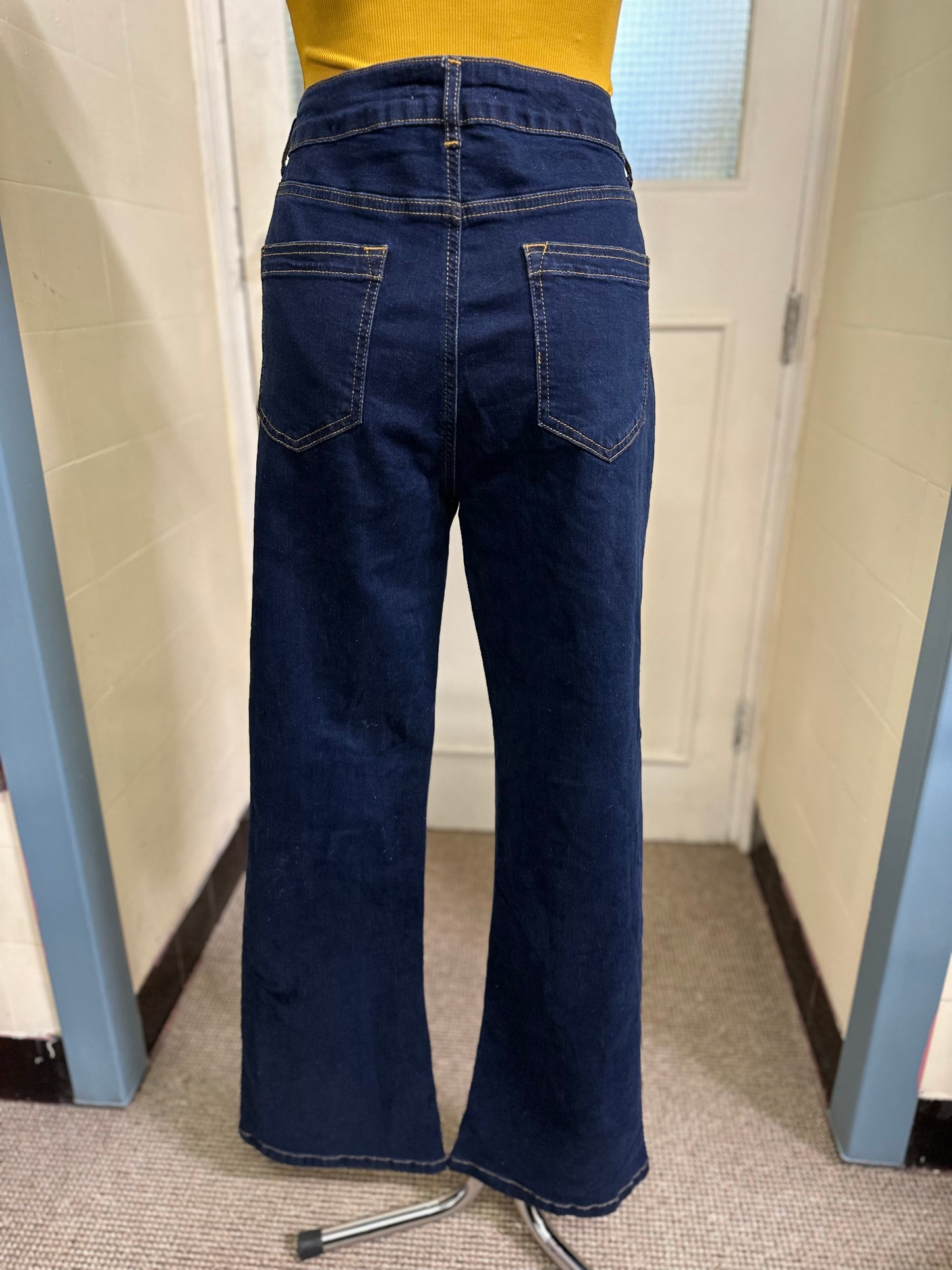 Designer Michelle Keegan Flared, Stretchy Jeans Size 14