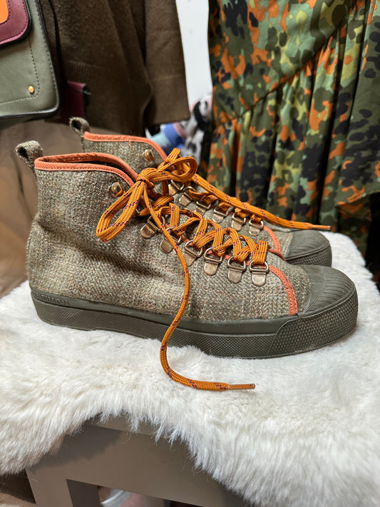 Designer Ben Simon Wool High Tops Size 5 RRP €95