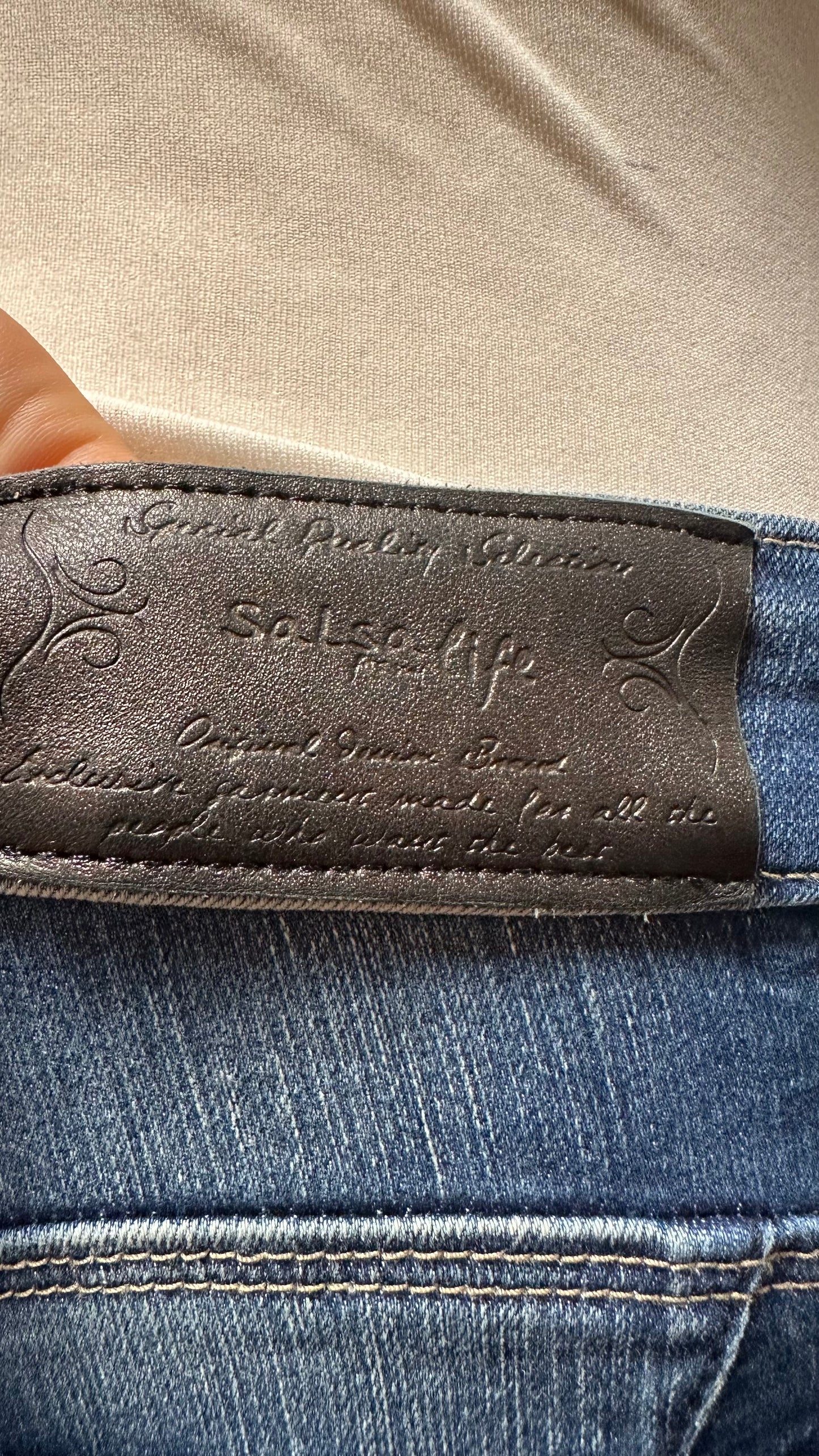 Salsa Wonder Jeans Size 31” x 32” (10/12)