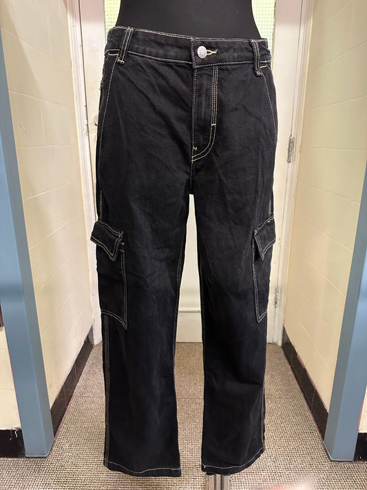 Bershka 100% Cotton Jeans Size 10