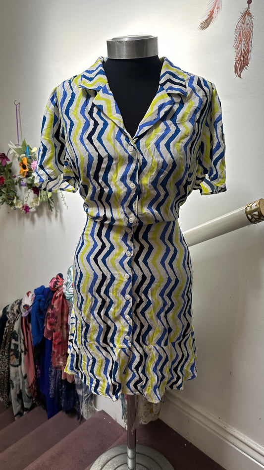 M&S Shirt Dress Size 18