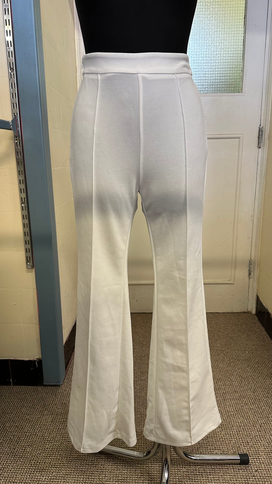 Shein White Flares Size XS