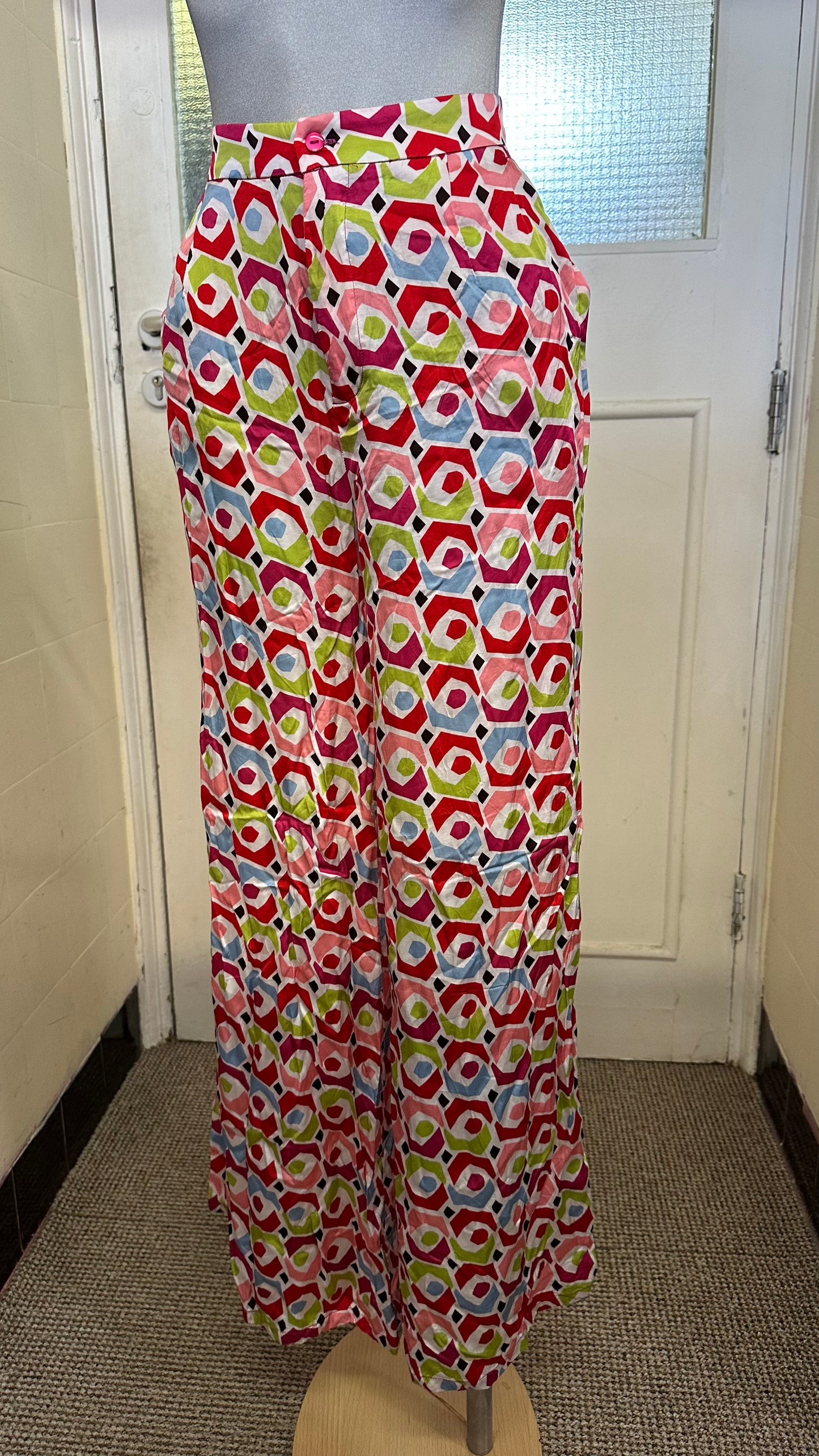 Surkana Palazzo Pants with Pockets Size M RRP £65