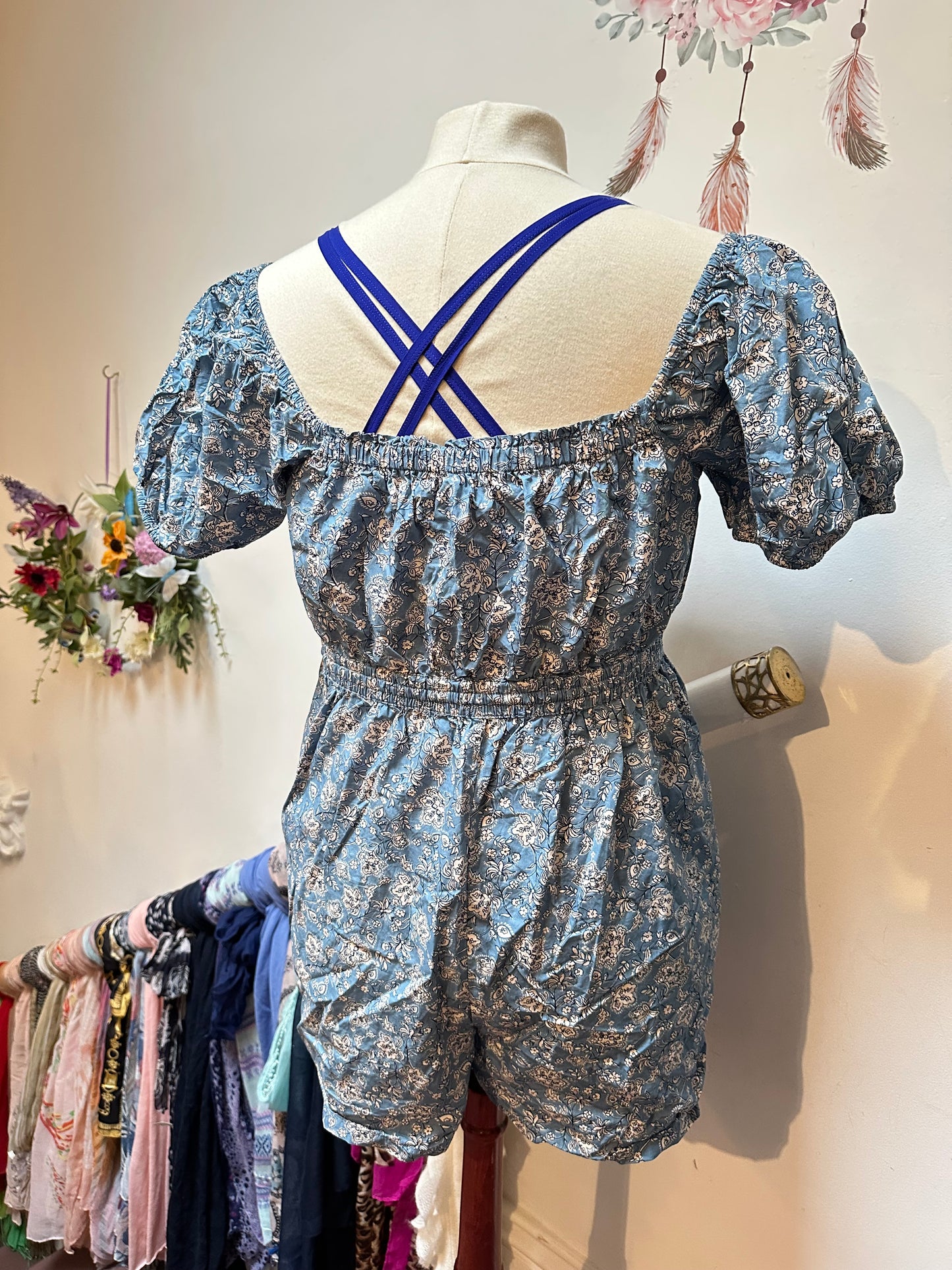 Next 100% Cotton Playsuit with Pockets Size 18