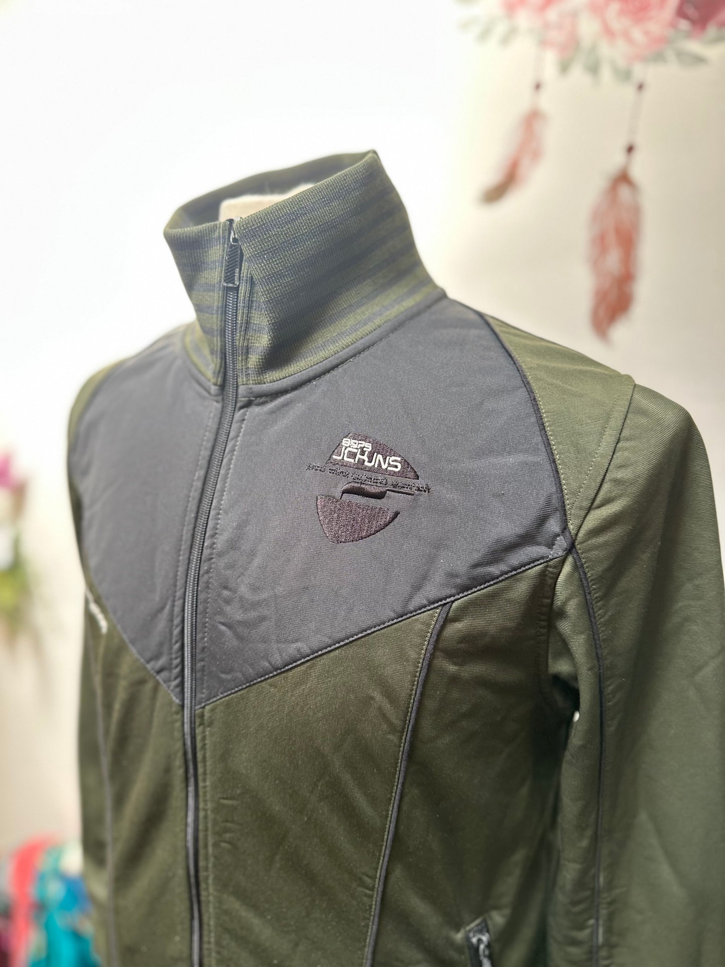 Jack & Jones Green Jacket Size M Minor Pilling (see last Photo)