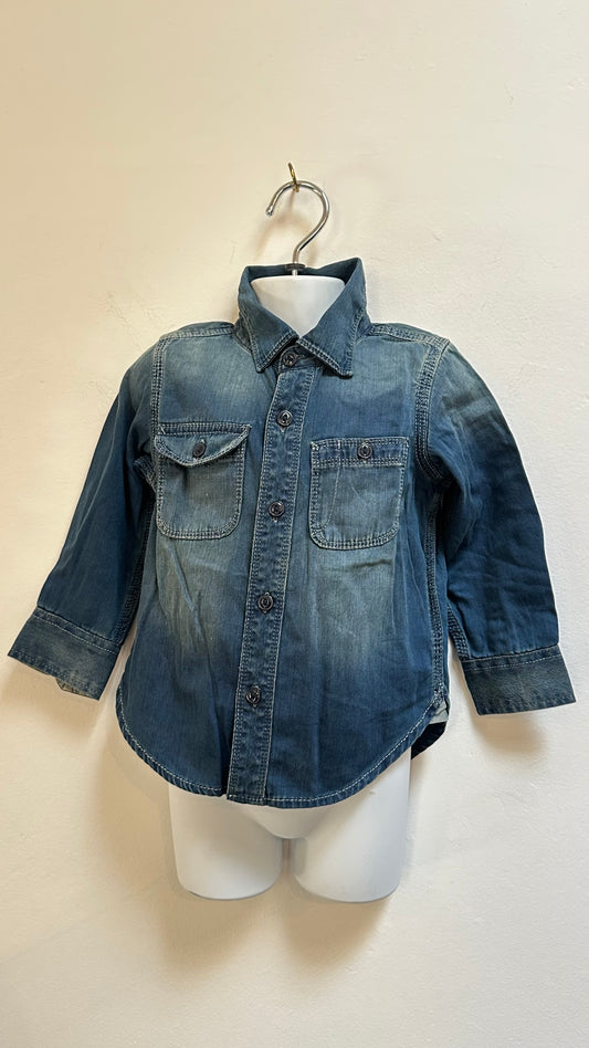 Gap Denim Shirt New with Tags 100% Cotton Age 3years
