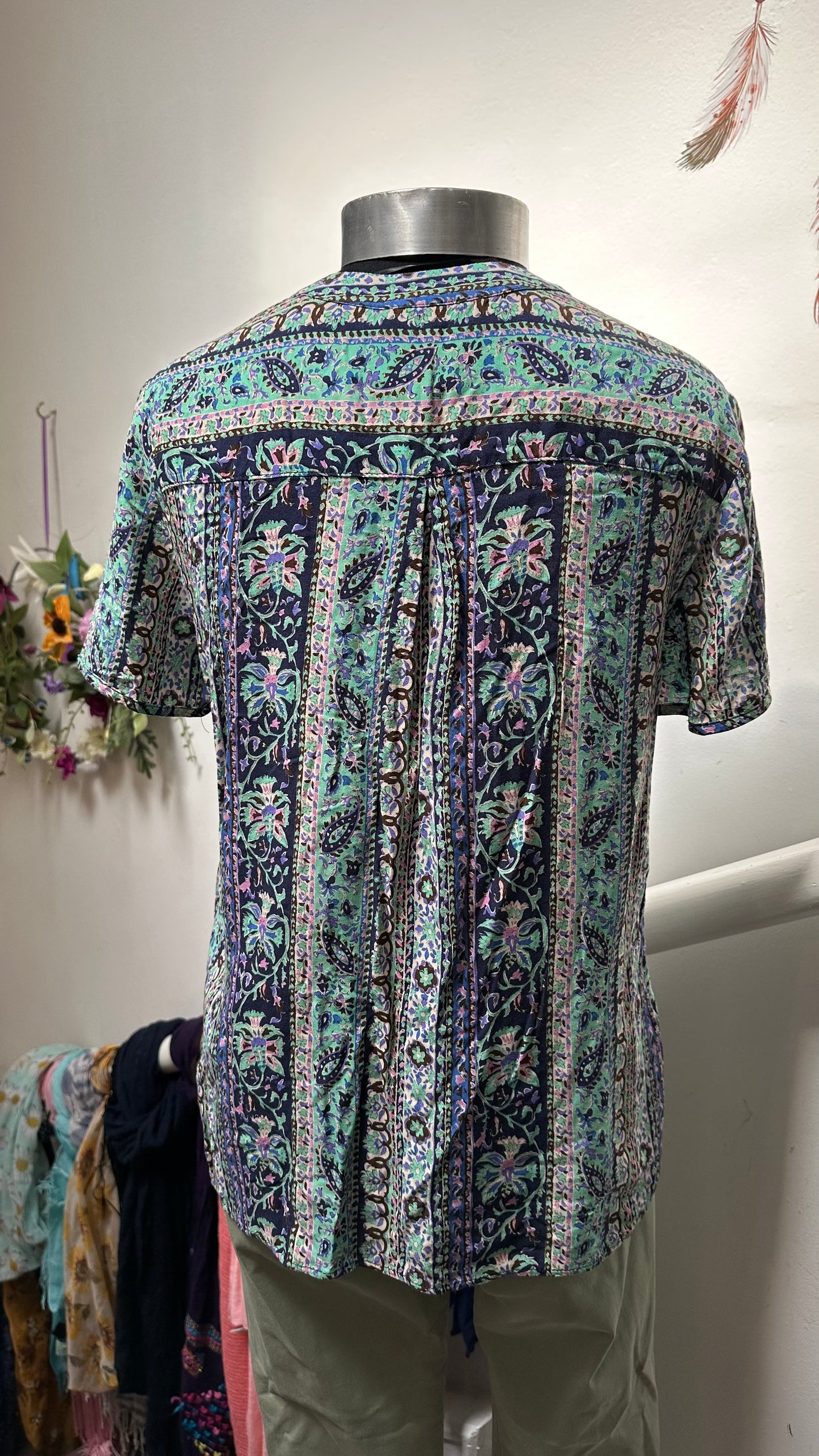 Tinta Spain Zip Up Blouse Size 10/12