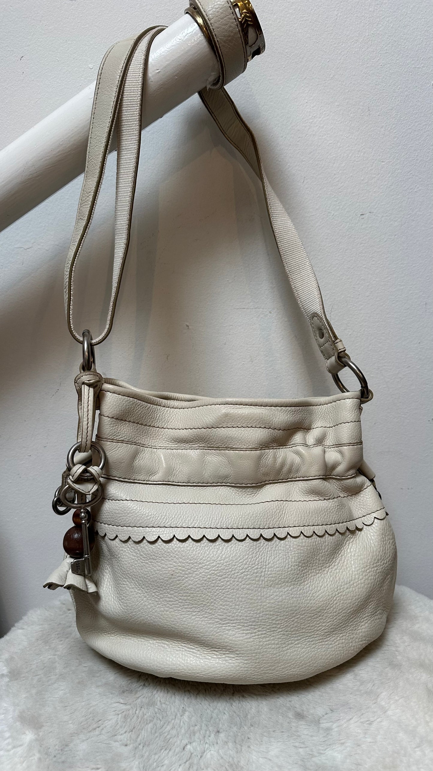 Vintage Fossil Leather Bag in Great Condition