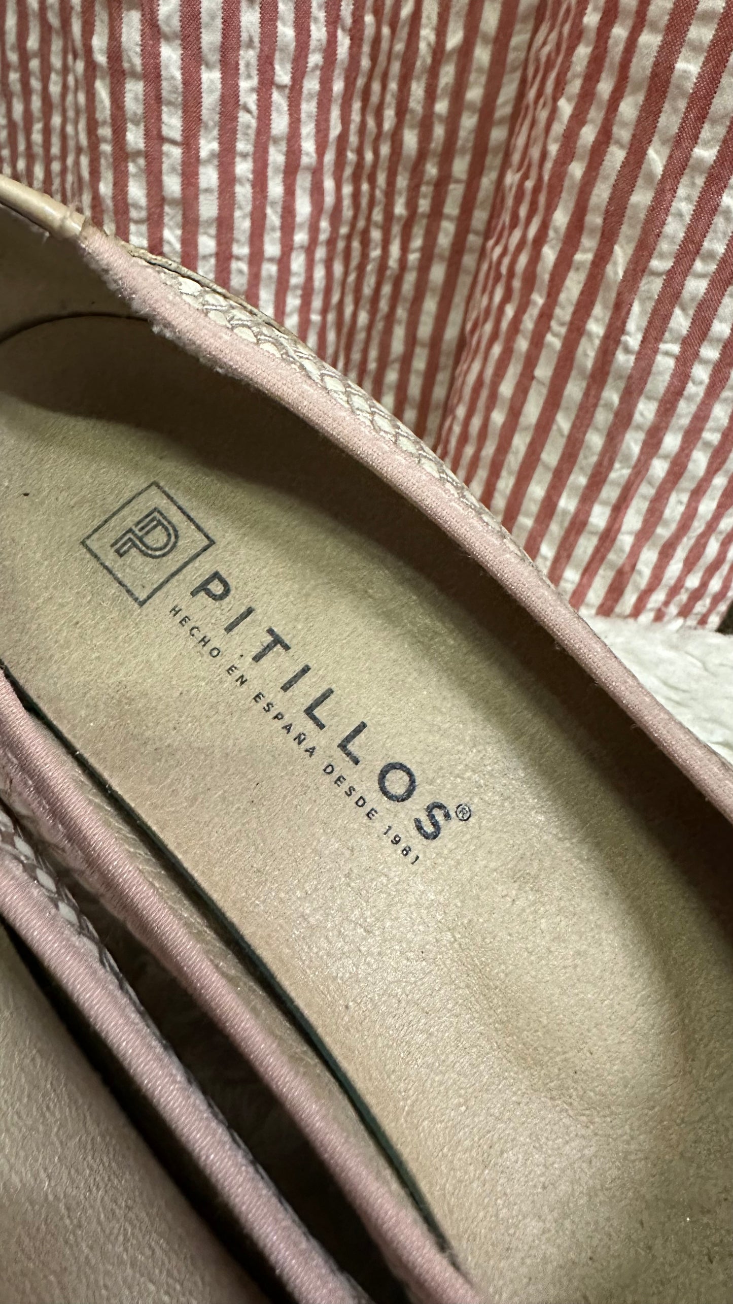 Pitillos Made in Spain Wedges Size 5