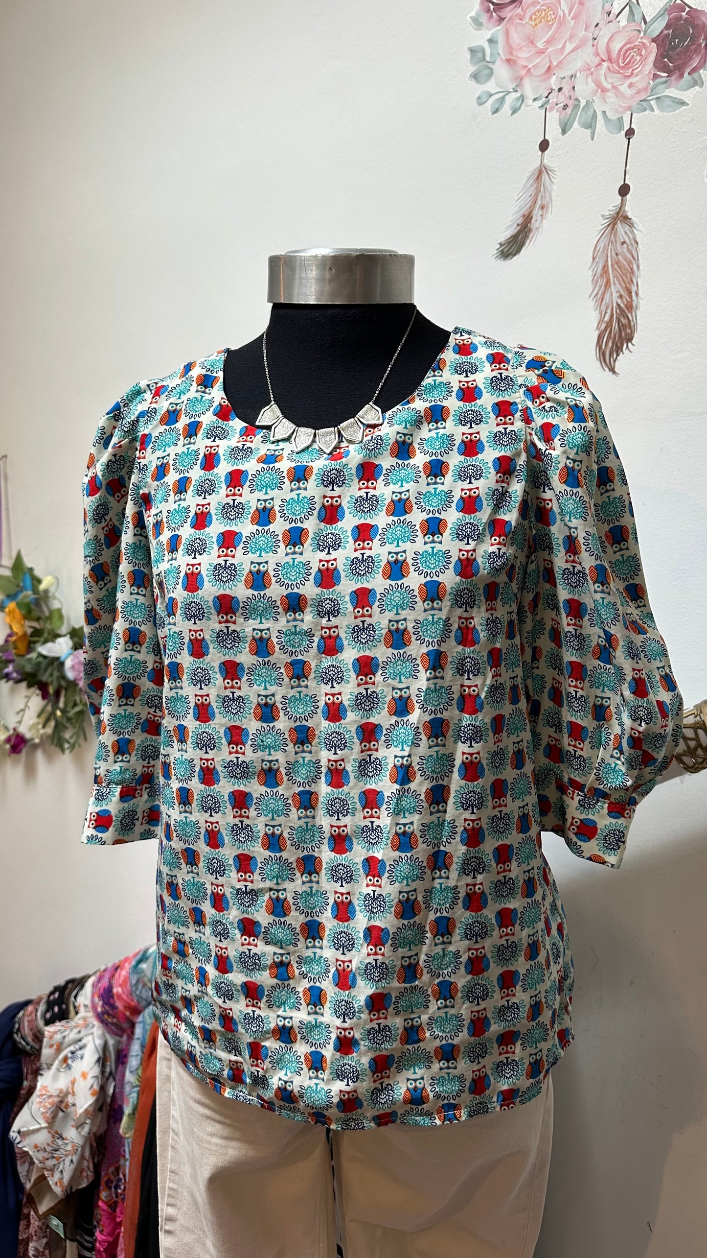 Maisy Owl Top Size 10